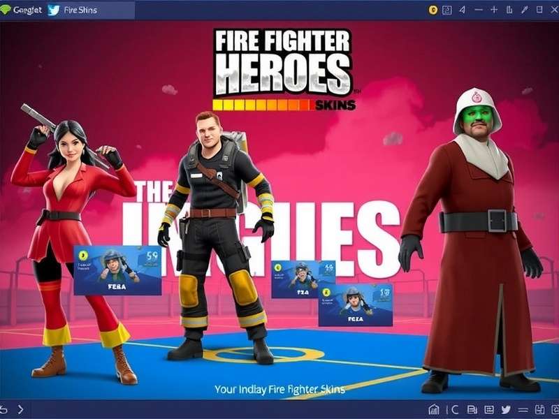 Indian Firefighter Skins in Free Fire Fighter Heroes
